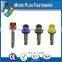 Made in Taiwan Hex Washer Head Drill Point Blue Zinc Coated Colored Roofing Self Tapping Screw