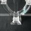 Hot Sale !!! Unique crystal candle holder with home decration JKC-0006