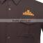 Customized embroidery cotton golf shirts branded