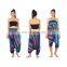 Thick Stripes Harem Yoga Jumpsuit Dance Hammer Summer Trousers Pants