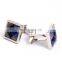 Luxury Jewelry Mens Square Stone Cufflinks