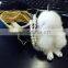 Factory Direct Rabbit fur new Lovely Pendant Fashion Cute little rabbit Soft Charm For bag