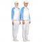 Food protective uniform/Food industrial factory worker uniform/100%polyester uniforms for food industry