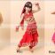 BestDance girls belly dance costume set high quality belly dance costume for girls tops, belt and pants OEM