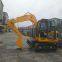 Low Fuel Consumption High Efficient Excavator Cheap Digger