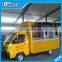 Mobile Food Trailer orange kiosk crepe food kiosk for sale