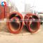 MF-134 Construction Fence Steel Round Concrete Round Column Forms Moulds