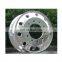 22.5*9 semi tubeless steel 10 hole truck wheels
