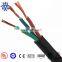 Building wire 6mm2 flexible copper conductor PVC insulation and PVC sheath electrical wire