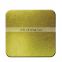 304 316L 904 brushed gold champagne colored stainless steel sheets plate
