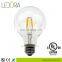 New style design t45 soft led filament bulb 2W 4W E27 E26 LED bulb