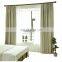 High quality waterproof 3 pass blackout curtain fabric polyester linen curtain for home room