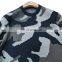 DiZNEW Wholesale Custom 100% Cotton Camo Sweaters O-neck Sweater Men
