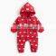 Baby jumpsuit winter Korean cartoon romper newborn clothes autumn and winter baby long crawl