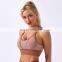 TWOTWINSTYLE Solid Color Breathable For Female Fitness Sports Vest Square Collar Sleeveless Cross Back