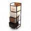 Customized 5L-602 Bedroom Dresser Design Storage Tower Sturdy Steel Frame