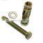 knife section bolts and nuts Carriage Bolt (SS304 SS316) shutter bolts and wing nuts
