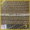 24*40cm Hotfix Adhesive Crystal Rhinestone Sheet Gold Glass Rhinestone Mesh FRM-223