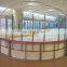 UHMW Polyethylene Blade Skating Synthetic Ice Rink And Barriers Supplier