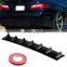 Abs Gloss Black Carbon Fiber Universal Rear Bumper Spoiler Universal Diffuser