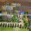 Ho sale prefab apartment model making with beautiful lighting