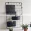 Ins Popular Wall Mounted Iron Flower Stand Pot for Wedding Decoration