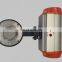 Pneumatic Actuator Electric Actuators Stainless Steel Flanged Butterfly Valve