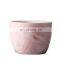 Flowerpot ceramic thumb basin factory special price small and medium contracted household marbling