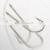 Mustad Norway Origin Fishing Hook High Carbon Hook ,8-8/0#,34007SS