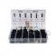 Fasteners Auto Body Parts Clips 146pcs Auto Plastic Rivet Plastic HE42 Auto Car Nylon Plastic Box 142 PCS/SET Colorful YILUSHUN
