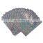 Smell Proof Bags Resealable Mylar Bags Clear Zip Lock Food Candy Storage Bags Holographic Rainbow Color Snowflake