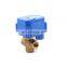 CWX-25S mini electric actuator motor valve 5V 12V 24V 110V 220V 2 way 3 way motorized electric three way valve