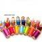 Rainbow multiple premium embroidery threads set 200 colors variegated thread for embroidery