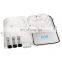 IP65 8 core CTO white nap ftth fiber distribution box PLC splitter box