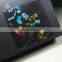 Eye-popping Personalized Rainbow Transparent Holographic Stickers with Logo