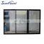 Double Glaze Door Stacker Doors Triple Track Sliding Doors With Security Mesh For Residential House
