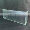 Sandblasted Transparent U Shaped Glass U Channel Tempered Glass