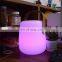 Atmosphere Outdoor rechargeable cordless Portable plastic music speaker led table lamp lighting