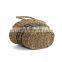 New Trend 2022 Seagrass Handbag 100% Nature With Black Straw Woven Tote Bag Shopping bag Wholesale