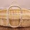 Best Seller Rattan Baby Changing Basket Handmade Wicker Storage basket With Handle Woven vietnam supplier