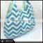 Wholesale Canvas Wavy Tote Shopping Bag