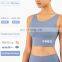 New High Impact Sports Bra With Deep U Back Top Fitness Custom Logo For Women