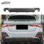 G26 3D Style 2-Side 1-Out Carbon Fiber Rear Diffuser Rear Bumper Lip Rear Splitter For BMW 4 Series G26