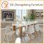 OEM dining room furniture MDF dining table