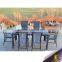 Popular design best price outdoor rattan garden furniture set cafe table and chair used