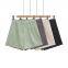 New Temperament Slim Fit Vest+hot Pants Composite Blend Suit for Women