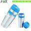 Double wall stainless steel insulated coffee mug with push botton