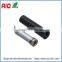 Solder Type Plastic Strain Relief 1 / 4 inch stereo Female 6.35mm headphone jack audio input connector