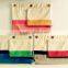 2 sets 3-ring binder Durable Canvas Pencil Case /pencil pouch