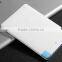 2016 shenzhen free sample!!! powerbanks external battery charger 2500mAh ultra slim credit card power bank